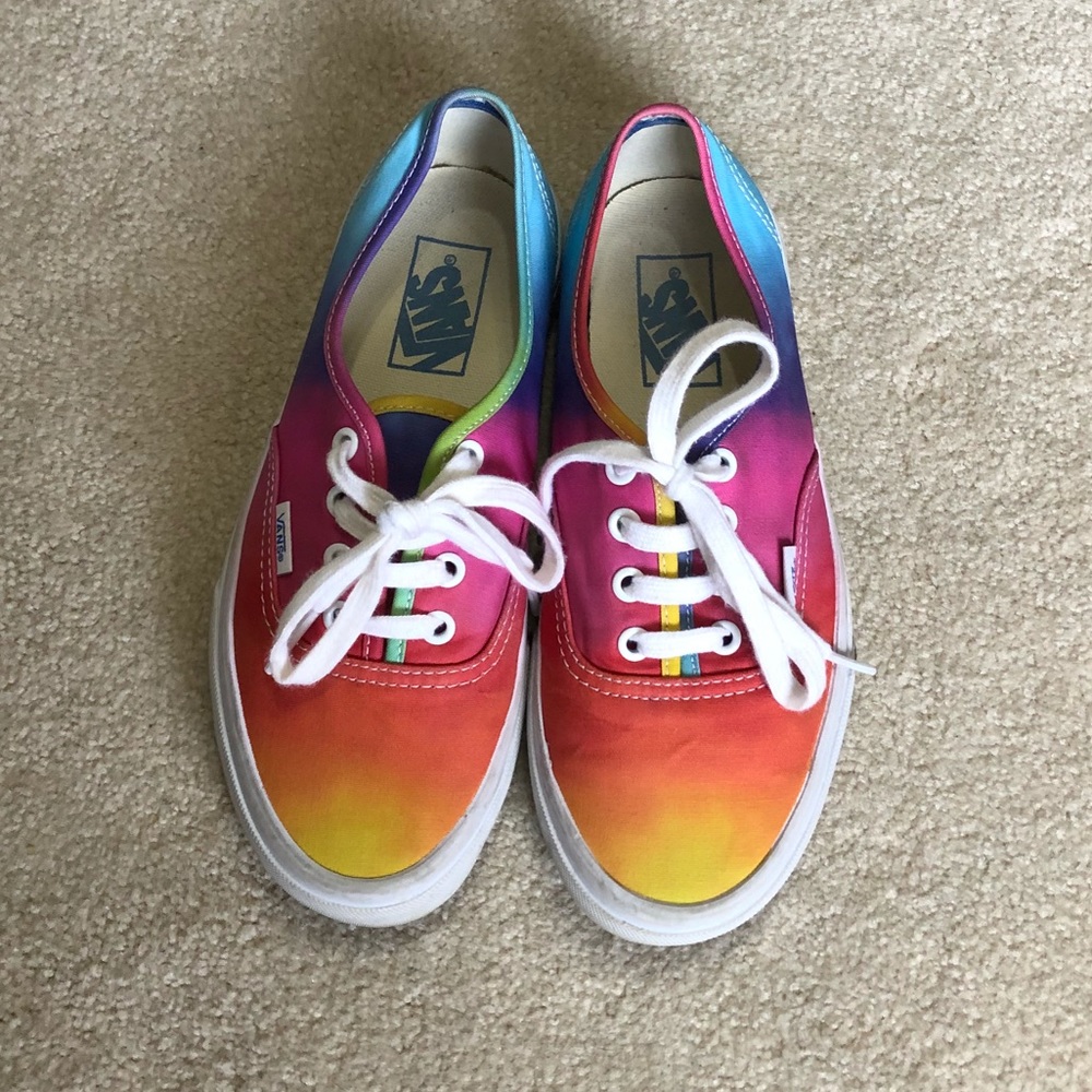 Colorful authentic Vans